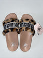 Juicy Couture Womens J-Wake Faux Fur Slip-On Slide Slippers Shoes ~SUPER SEXY!!!