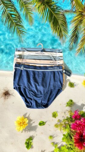 NAUTICA 5 Pack FIT BRIEFS~PLUS SIZES~MULTICOLOR~ NT9197~ALL SIZES~GREAT FIT!