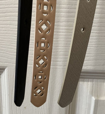 Steve Madden Belt 3 For 1 Skinny Woman's "Three For The Price Of One"