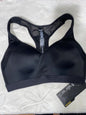 Hind Women's Racerback Sports Bra Size XLARGE Black Athletic Workout Fitness