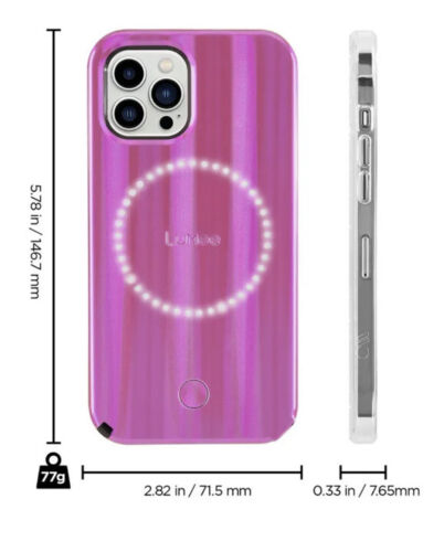LuMee HALO Apple iPhone 12 Pro Max /  iPhone 13 Pro Max Light-Up Case BEAUTIFUL