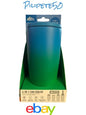 HydraPeak~4 In 1 Can Cooler~ Non Slip Rubber Base~Blue-Green ~GREAT PURCHASE!