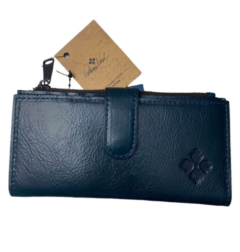 Patricia Nash~Nazari Wallet Bifold~ Blue Coral~Style P41906~GREAT FIND!!!