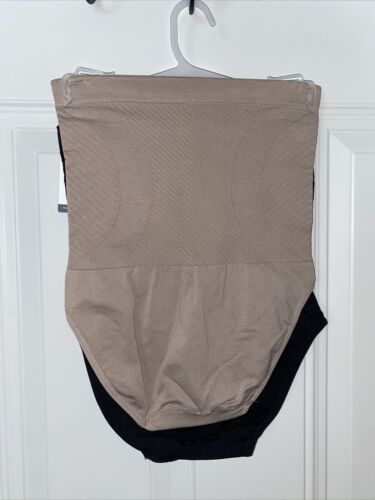 NAUTICA INTIMATES NT7128 2PKD~ HI WAIST SHAPING BRIEF PANTIES~GREAT FIT~XL