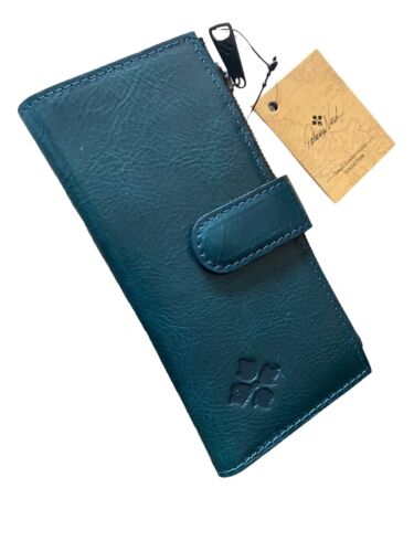 Patricia Nash~Nazari Wallet Bifold~ Blue Coral~Style P41906~GREAT FIND!!!