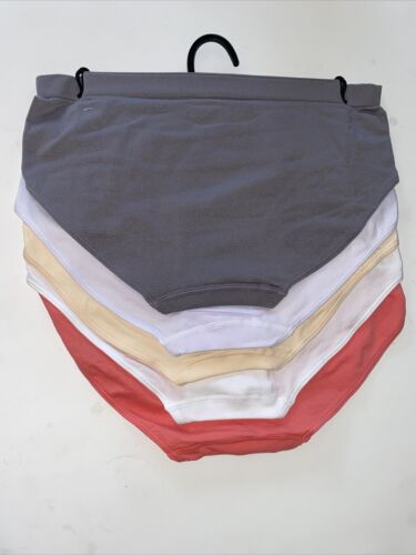 NEW BALANCE Women's Multicolor No Show Label Bikini Panties  5 Pck~ ALL SIZES