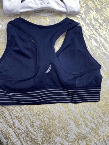NÁUTICA 3 PACK INTIMATES LOUNGE COMFORT BRAS SIZE LARGE RETAIL $54 BEAUTIFUL NEW