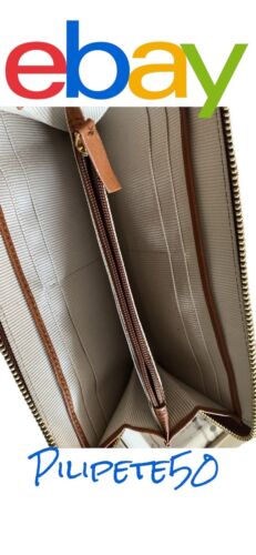 Margot New York leather Gabby Wristlet Wallet & Joyce Card-Case Style# MG3001-CR