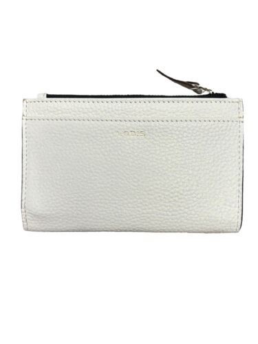 LODIS Coin Purse Bifold Card Wallet Yvory  Genuine Leather-ABSOLUTELY BEAUTIFUL!
