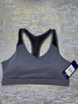 REEBOK MATCH BRA CHARCOAL HEATHER/BLACK MESH REW211BR02003 M/M  MSRP $40 NEW