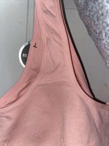 DELTA BURKE 3 Pack SEAMLESS BRAS~ REMOVABLE CUP~MULTICOLOR~BEAUTIFUL ~GREAT FIT!