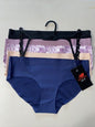 NEW BALANCE Women's No Show Seamless Bikini Panties  5 Pack MSRP $50~ ALL SIZES