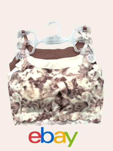 Danskin Intimates Invisible Support  BRAS,~Multicolor ~ 3-set ~ Size : L~DS3795