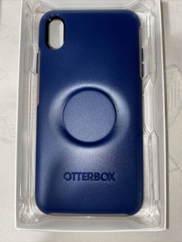OtterBox Otter + Pop Symmetry Case For iPhone XS Max Blue New