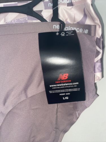 New Balance Super Soft Hipster No-Show Underwear-3 Pack Shades Of Blush LARGE