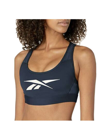 Reebok Women's Studio Hero Racer Pad Bra -  SZ. 1X/16W- Color VECTOR NAVY NEW!!!