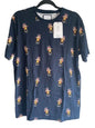 Denim & Flower Ricky Singh SHIRT MENS~M~ Taco Tuesday Blue~Live Everyday~UNIQUE!