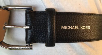 DKNY BELT REVERSIBLE DKNY LOGO ON ONE SIDE BLACK ON THE OTHER SKINNY MSRP $38.00