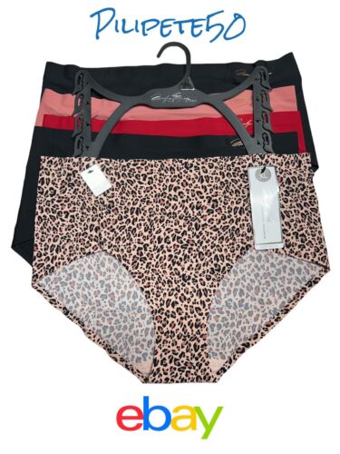 Marilyn Monroe 5pc MM3731-49  No Show Mid-Rise Panties~XL~Multicolor $48-PERFECT
