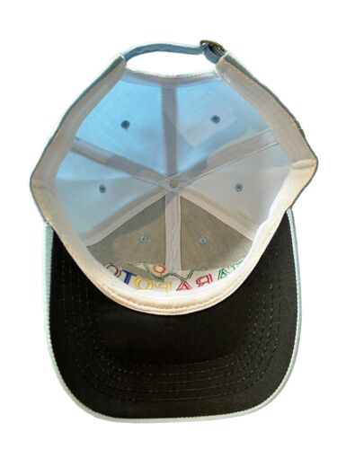 TARAPOTO~Peruvian Amazon Side~Hat Cap Blue Embroidered Multicolor Strap Back NEW
