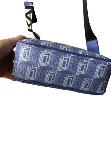KARL LAGERFELD PARIS MAYBELLE  DUO CAMERA CROSSBODY NWT 178$