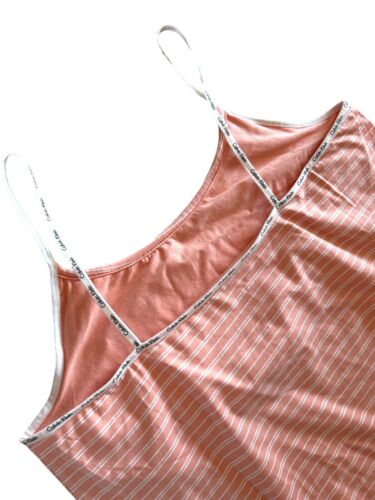 Calvin Klein Women's Carousel Logo Camisole & Short Pajama~Set Cotton XL~QP1391X