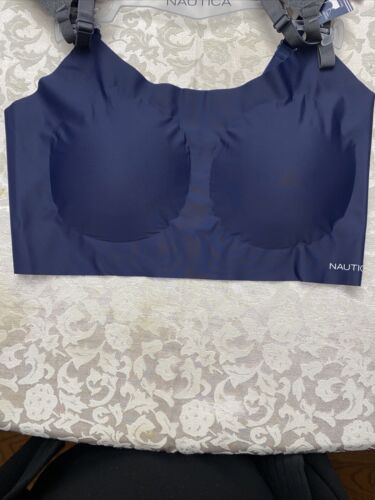 NÁUTICA 2PACK INTIMATES LOUNGE SIZE 1XL BRAS LASER CUT RETAIL $48 BEAUTIFUL!