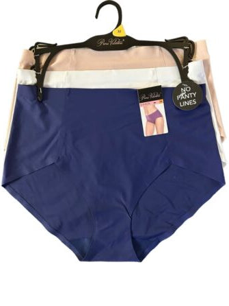 PRIMA VALENTINA 3 Pack Panties Briefs Hi-Cut Multicolor Seamless