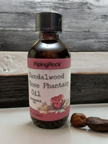Sandalwood & Rose Phantasy Oil Fragrance Oil 2 fl oz/59 mL NWOB/Sealed Bottle