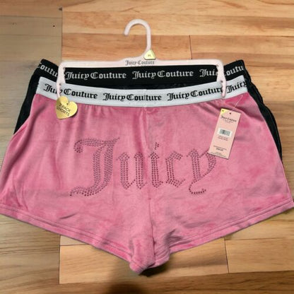 Juicy Couture ~ Women's Sleepwear Shorts Style JC7151  -2-Pair  ~ Medium ~CUTE!!