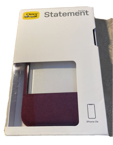 OTTER BOX Statement Series Case for iPhone XR Magenta Felt MSRP $39.95