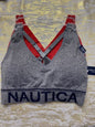 NÁUTICA 2PACK INTIMATES LOUNGE COMFORT BRAS SIZE L MSRP $42 BEAUTIFUL CRO BACK