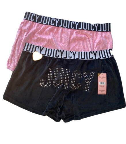 Juicy Couture ~ Women's Sleepwear Shorts Style JC7151  -2-Pair  ~ Medium ~CUTE!!