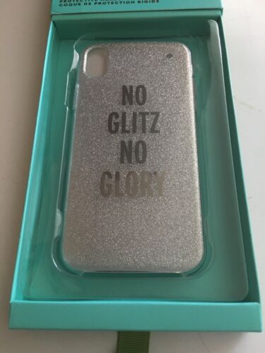 Kate Spade New York Case Cover for Apple iPhone XR No Glitz No Glory