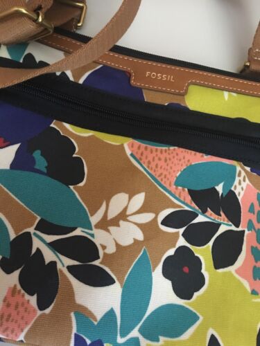 Fossil Eliza Bright Multicolored Crossbody Messenger Bag Purse  NEW $98