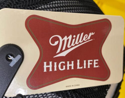 Miller High Life Cap Mad Engine SnapBack Adjustable Black Adult