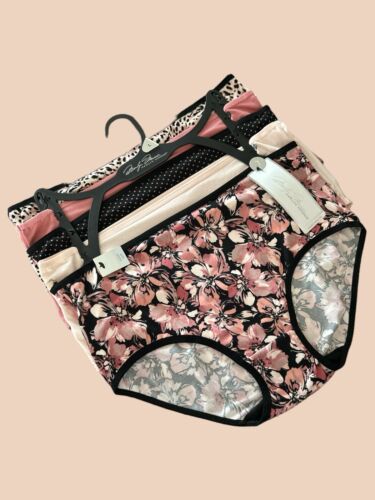 Marilyn Monroe 5pc MM5112~Super Soft~Mid-Rise Panties~2X Multicolor $42-PERFECT!