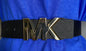 Michael Kors Belt Reversible Black to Luggage (Tan) Leather Gold MK Logo Buckle