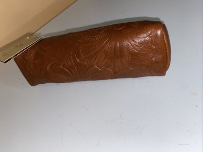Patricia Nash Isla Oblong Tooled Florence Leather Wristlet Style P50607 NEW