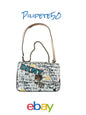 DKNY Women’s CLEO FLAP BAG  XBODY PURSE Multicolor~ GRAFFITI DESIGN~UNIQUE