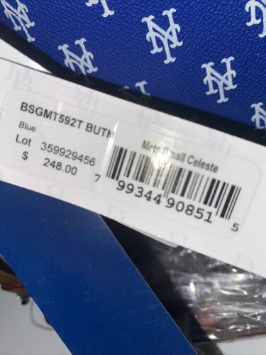 Dooney & Bourke New York Mets Small Celeste Hand Bag Crossbody New MSRP $248