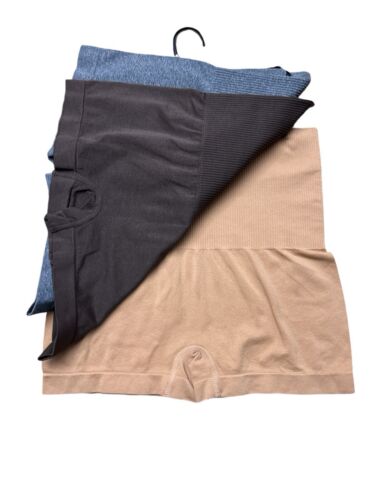 Catherine Malandrino 4 Pcs~Sz L~Shaper Seamless High Waist Shorts ~GREAT FIT!