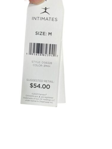 Danskin Intimates Invisible Support  BRAS,~Multicolor ~ 3-set ~ Size : M~DS6328