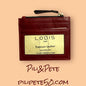 Lodis Wallet Red Rodio Card Case~RFID Protection Glaze Genuine Leather-UNIQUE!