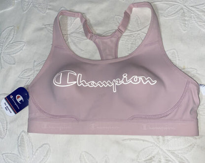 Champion Women's Sports Bra-Racerback Absolute Max  LARGE