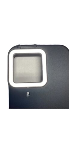 LuMee Flip - iPhone 14 Pro Case - Selfie Phone Cover with 3 Setting LED