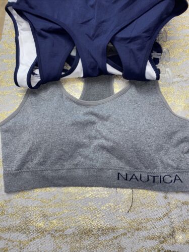 NÁUTICA 3 PACK INTIMATES LOUNGE COMFORT BRAS SIZE XL RETAIL $58 BEAUTIFUL NEW