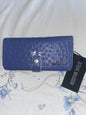STEVE MADDEN Woman's Wallet Bifold BALLEN-G Periwinkle Blue BEAUTIFUL !!!