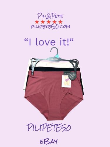 PRIMA VALENTINA 3 Pack PANTIES BRIEFS HI-CUT~77309~MULTICOLOR~SEAMLESS MF~SMALL