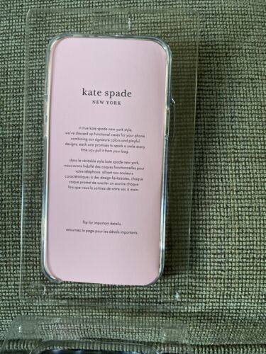 Kate Spade New York Protective Case iPhone 12 Pro Max Clover - Rhinestones White